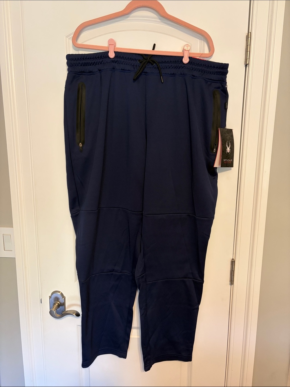 Spyder Navy Blue Athletic Joggers